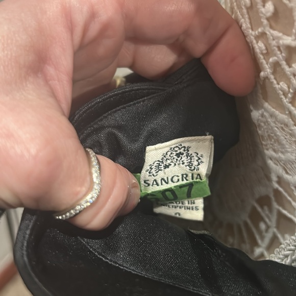 Sangria Halter Top Backless Gathered Waist, Satin Paisley Bottom Cocktail Dress - Picture 9 of 11